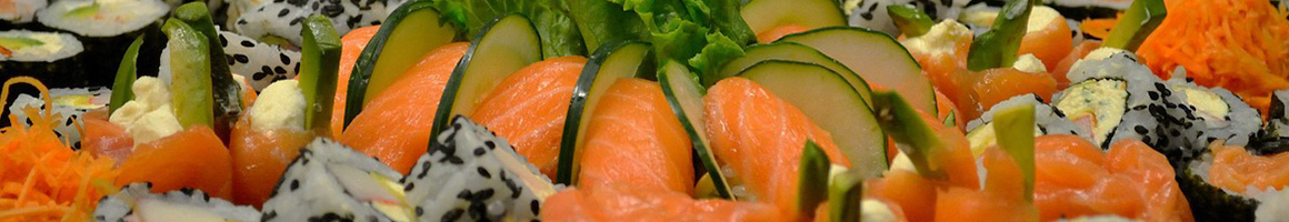 Eating Japanese Sushi at Kyoto Sushi Bar & Grill restaurant in Northbridge, MA.